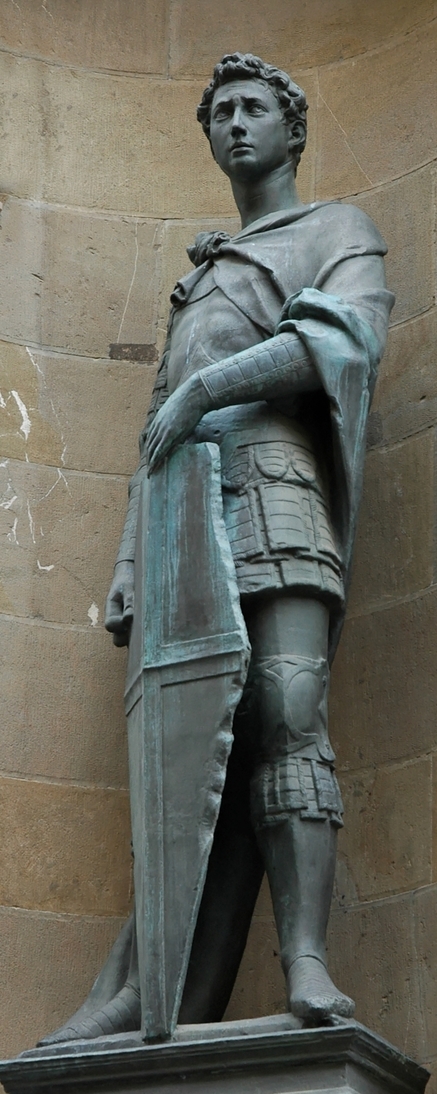 插图 59 圣乔治铜像 多那太罗创作于约1416年