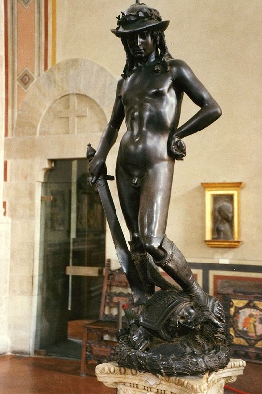 插图 60 大卫铜像 多那太罗创作于约1432年