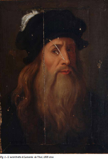 插图 79 达·芬奇可能的自画像，创作于约1505年