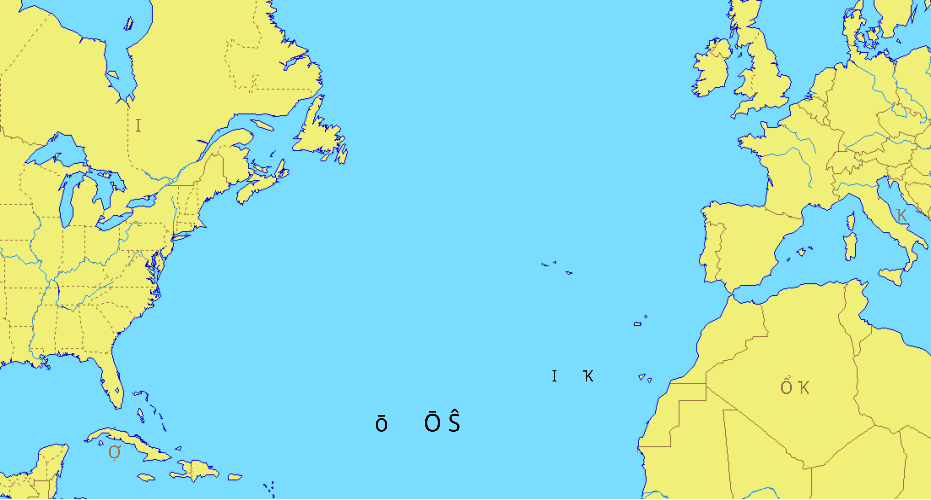 地图 17 大西洋上的三个群岛